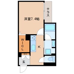 東静岡駅 徒歩7分 1階の物件間取画像